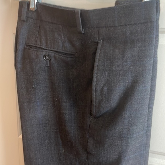 2 Piece Mens Suit Calvin Klein 38L 100% Wool 4 button Cuff. - Picture 12 of 16